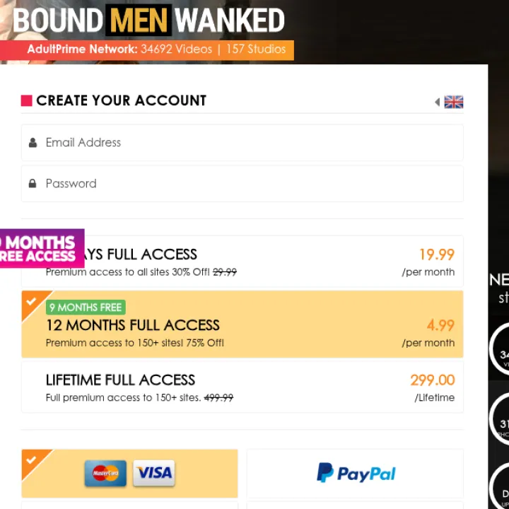 Bound Men Wanked screenshot 1